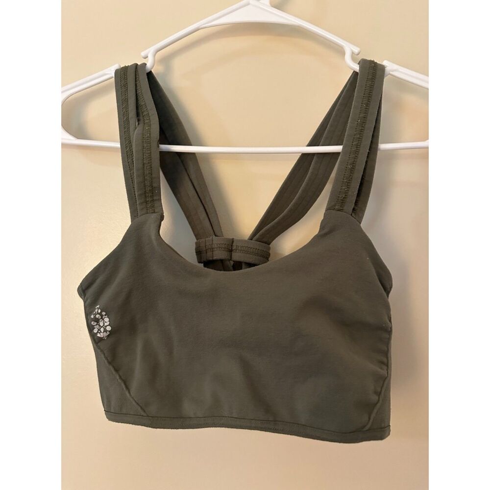 fp movement Olive Sports Bra Women's Sz XS/S